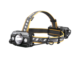 Фонарь светодиодный налобный Fenix HP30R V2.0, 2000 лм, черный