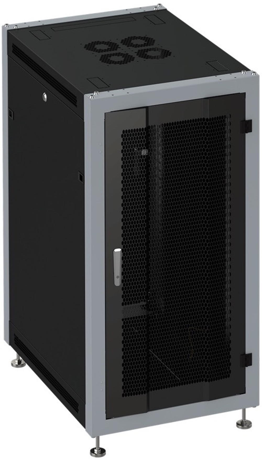 Шкаф напольный 19", 15U SYSMATRIX SL 6815.932