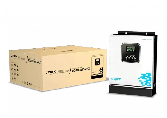 Комплект ИБП Stark 2000 INV MAX + литиевый АКБ Stark Country SLC 12-100, 100 Ач