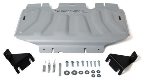 Защита радиатора Rival для Mercedes-Benz X-klasse (V - 2.3TD; 3.0D) 4WD 2017-н.в./Nissan Navara D40 (V - 2.5D) 2004-2010/Nissan Navara D40 рестайлинг (V - 2.5D; 3.0D) 2010-2015/Nissan Pathfinder R51 (V - 2.5D; 4.0) 2004-2010/Nissan Pathfinder R51 рестайлинг (V - 2.5D; 3.0D; 4.0) 2010-2014, штампованная, алюминий 4 мм, с крепежом, 333.4164.2