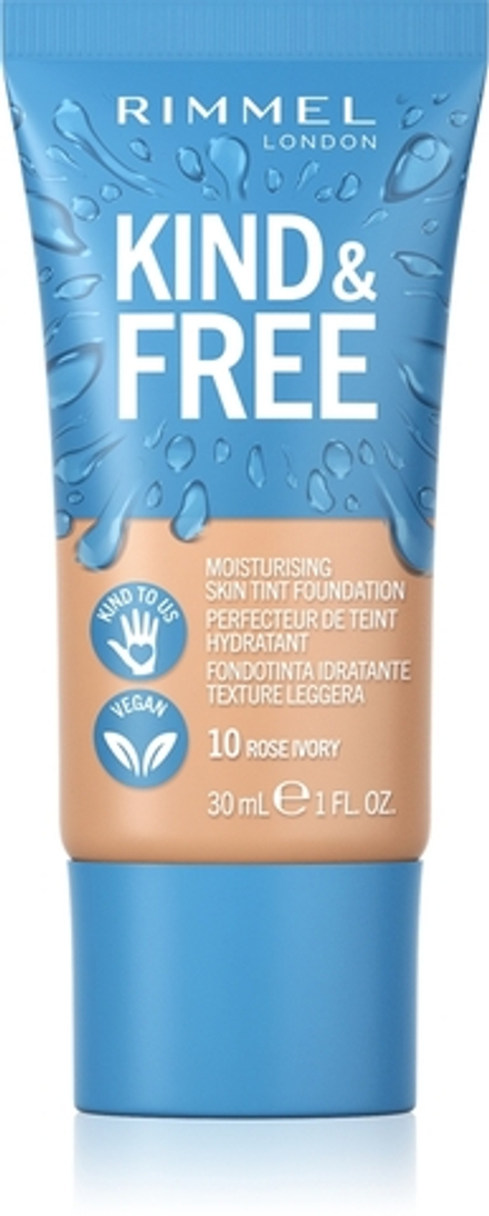 Rimmel Kind & Free - Легкий увлажняющий тональный крем, 30 ml