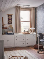 Шкаф - HAUGA IKEA/ ХАУГА ИКЕА,  208x116 см, белый