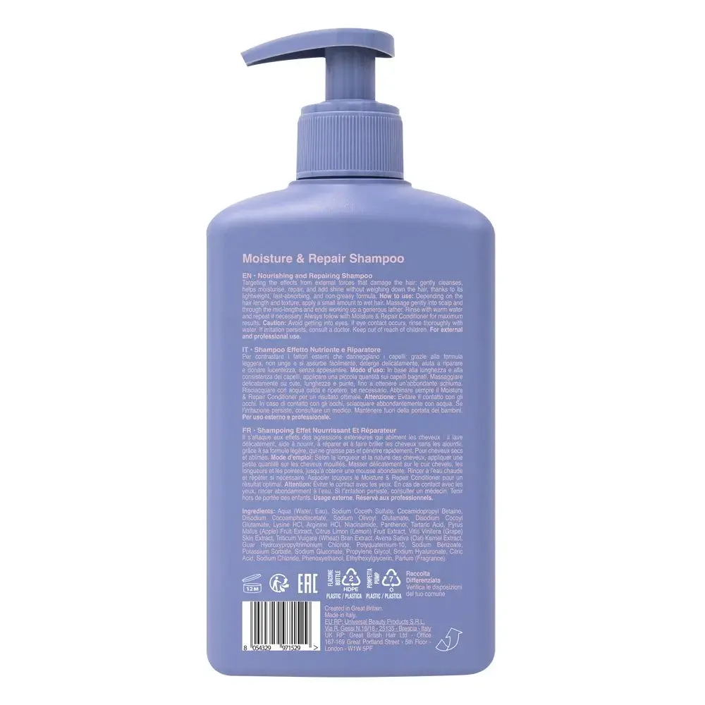 Шампунь для экстра-увлажнения и восстановления волос Climaplex Moisture & Repair Shampoo 400ml