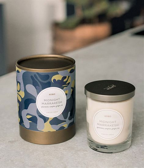 Midnight Marrakesh, свеча Camo, Kobo Candles