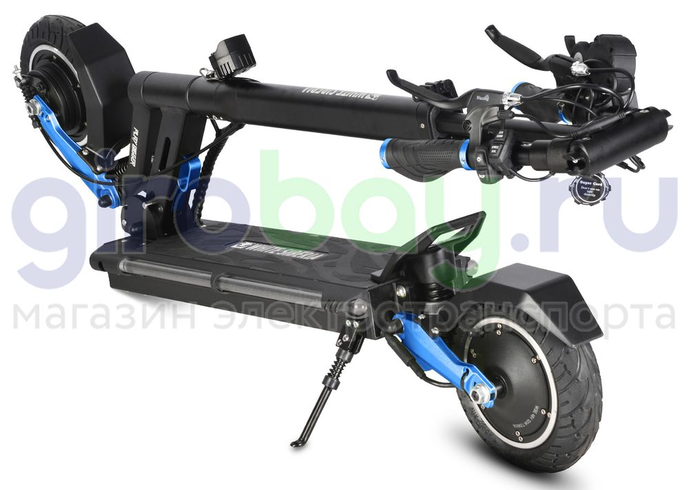 Электросамокат WHITE SIBERIA SPUTNIK 2000W BLUE SKY (Синий) фото 13 фото №15
