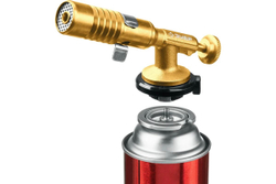 Газовая горелка на баллон с цанговым соединением ЗУБР ГРМ-200, 1300C, цельнометаллическая, 2 в 1, Профессионал (55556)