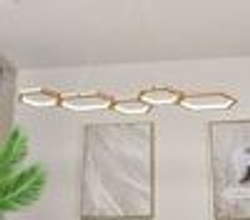 Люстра Honeycombs Brass