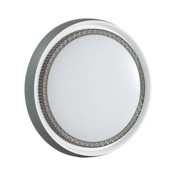 7644/EL PALE SN 186 Светильник пластик/белый/серый LED 70Вт 3000-6000К D520 IP43 пульт ДУ RAHIG