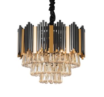 5289SA/6C SGT+BRS+CGN (1) Люстра VL (NW)