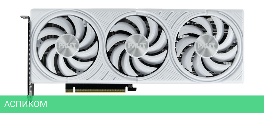Видеокарта Palit GeForce RTX 5070 White OC 12Gb GDDR7 (NE75070U19K9-GB2050W)
