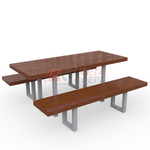 Стол уличный с лавками Даллас