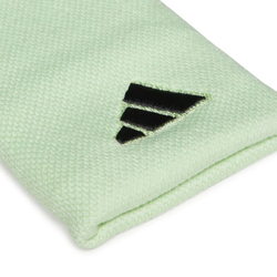 Напульсник теннисный Adidas Tennis Wristband L (OSFM) - semi green spark/black
