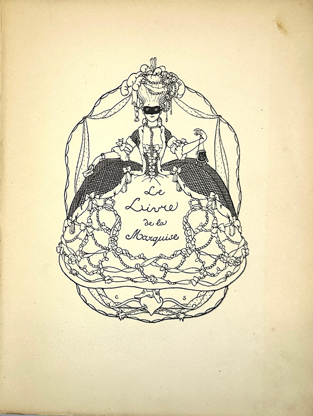 Сомов К.А. Средняя Маркиза. Книга маркизы. Cборник поэзии и прозы. СПб,Голике и Вильборг,1918 г.