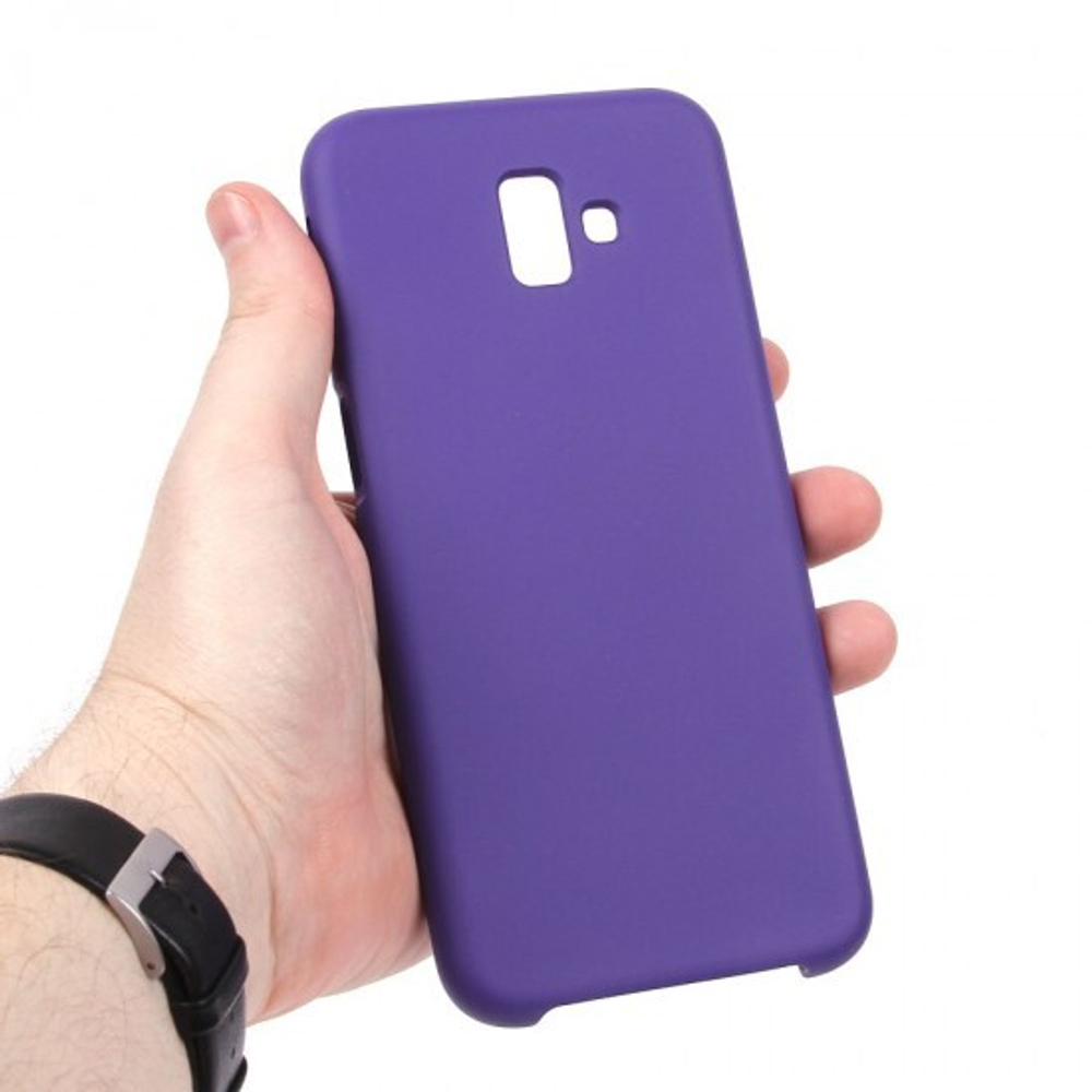 Панель Soft Touch для Samsung Galaxy J6+(2018), 007002 Виноградный