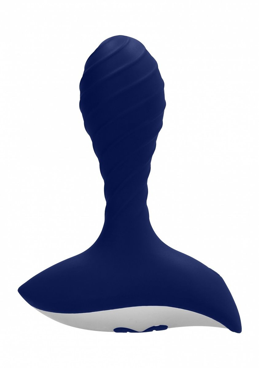 Синий анальный вибростимулятор Astor Anal Vibrator (Цвет: синий)