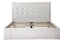 Кровать 1.8 «Лаура» с подъемным механизмом Песочно-бежевый