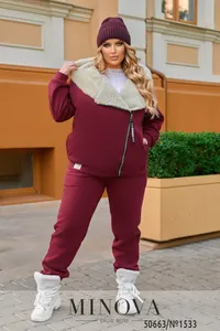 Костюм 1533-бордо Minova