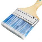 83074 Кисть плоская "Евро" 4", искусственная щетина 100мм, деревянная ручка  MTX