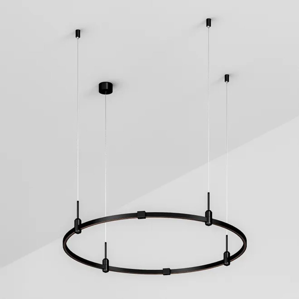 Основание ART-APRIORI-ROUND-HANG-R1000 (BK) (Arlight, IP20 Металл, 3 года) 048489