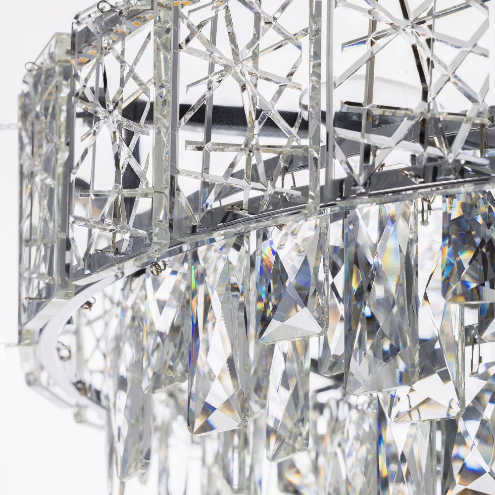 Citilux SAGRADA CL317251 Люстра хрустальная подвесная Хром