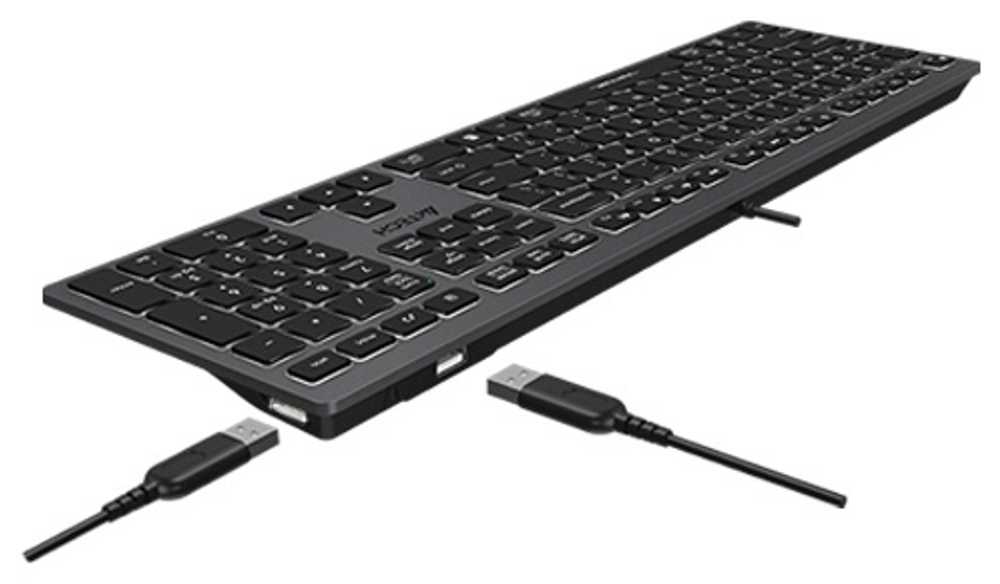 Клавиатура A4Tech FX60H White белый