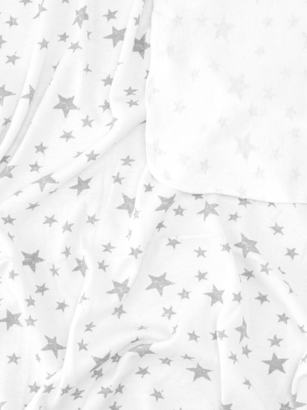 Сет из 3х пелёнок Mjölk Гуси/White Sand/Звёзды