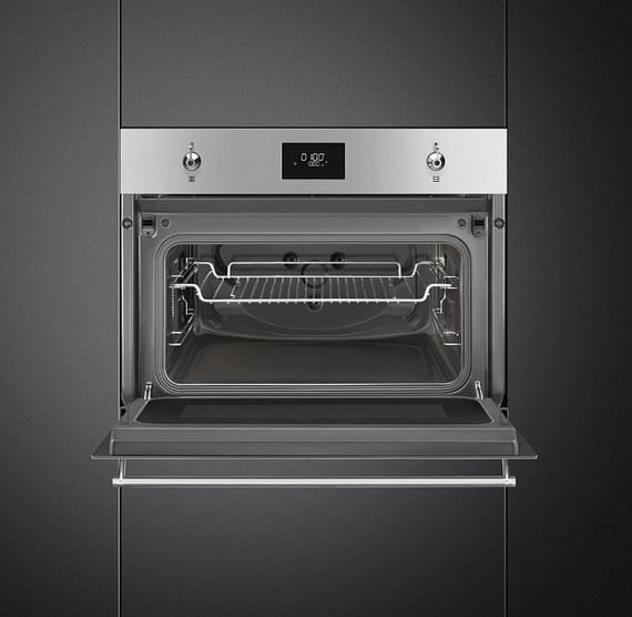Встраиваемая микроволновая печь Smeg SO4301M0X