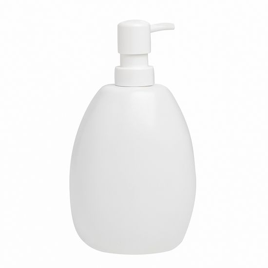 Диспенсер для мыла с подставкой для губки joey, 590 мл, белый