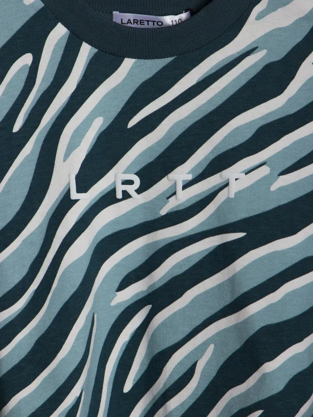 Футболка для девочки с принтом зебра