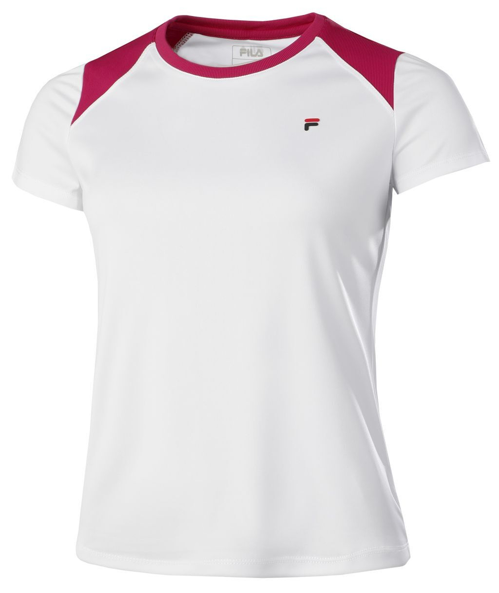 Женская теннисная футболка Fila T-Shirt Josephine W - White