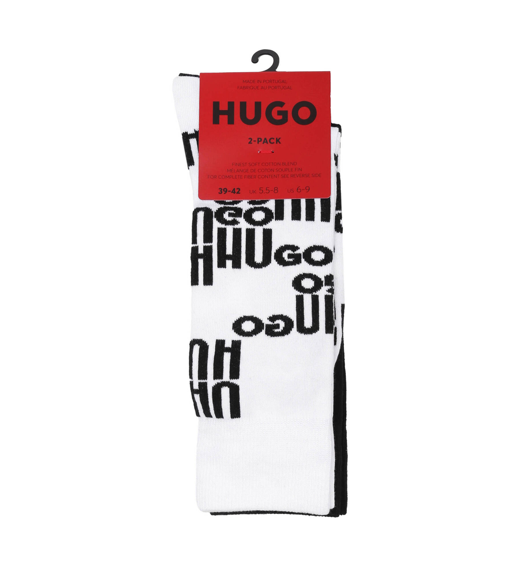 Носки 2 пары ACID LOGO CC Hugo Bodywear - белый(50510802)