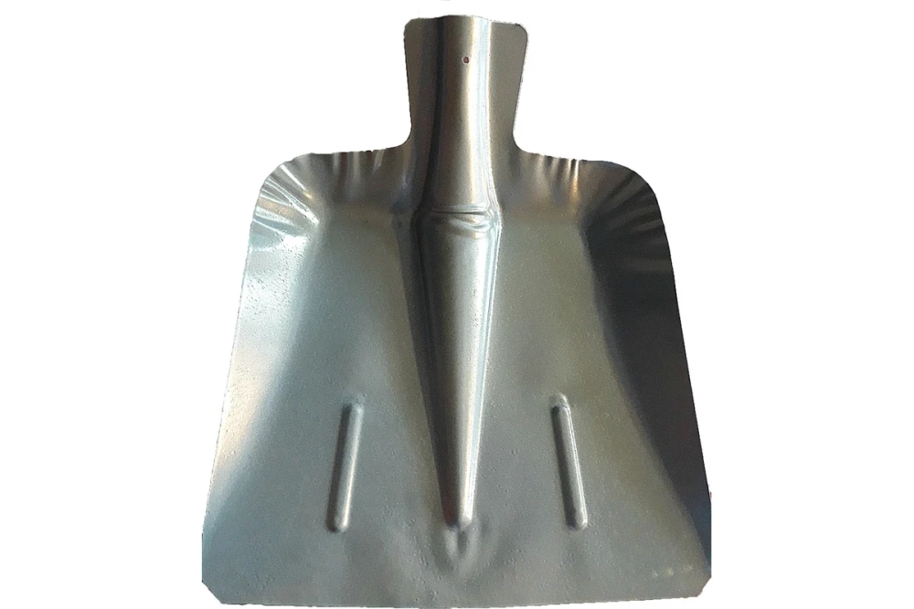 Лопата снеговая ЛС-1 450х380 мм стальная без планки