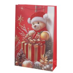 GAEM Пакет подарочный XXL (бумага 210г/м2, блок 12шт), L49 W17 H74 см, 4в.