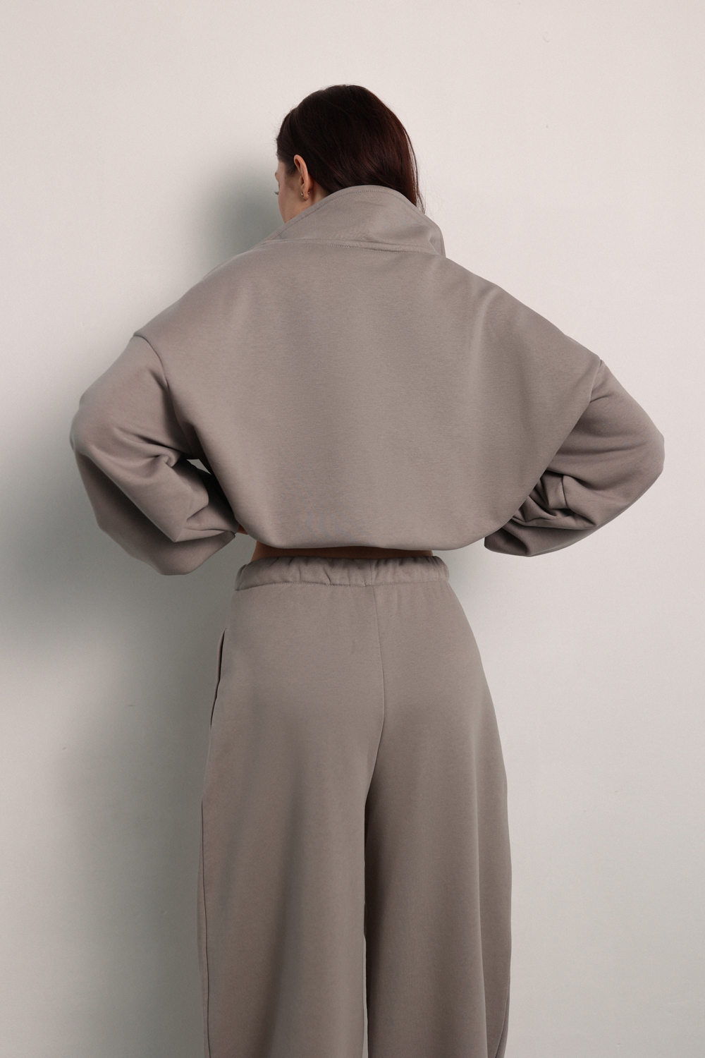 Брюки спорт серые