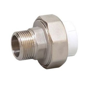 Муфта разъемная шестигранная НР типа "американка" 20 Х1/2