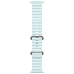 Apple Watch Ultra 2 49mm Бежевый Титан Ремешок Ocean Ледяного-Синего Цвета 2024