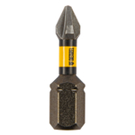 Бита IMPACT, PH1x25 мм, лазерная обработка шлица, сталь S2, 10 шт., Е 6,3 Denzel