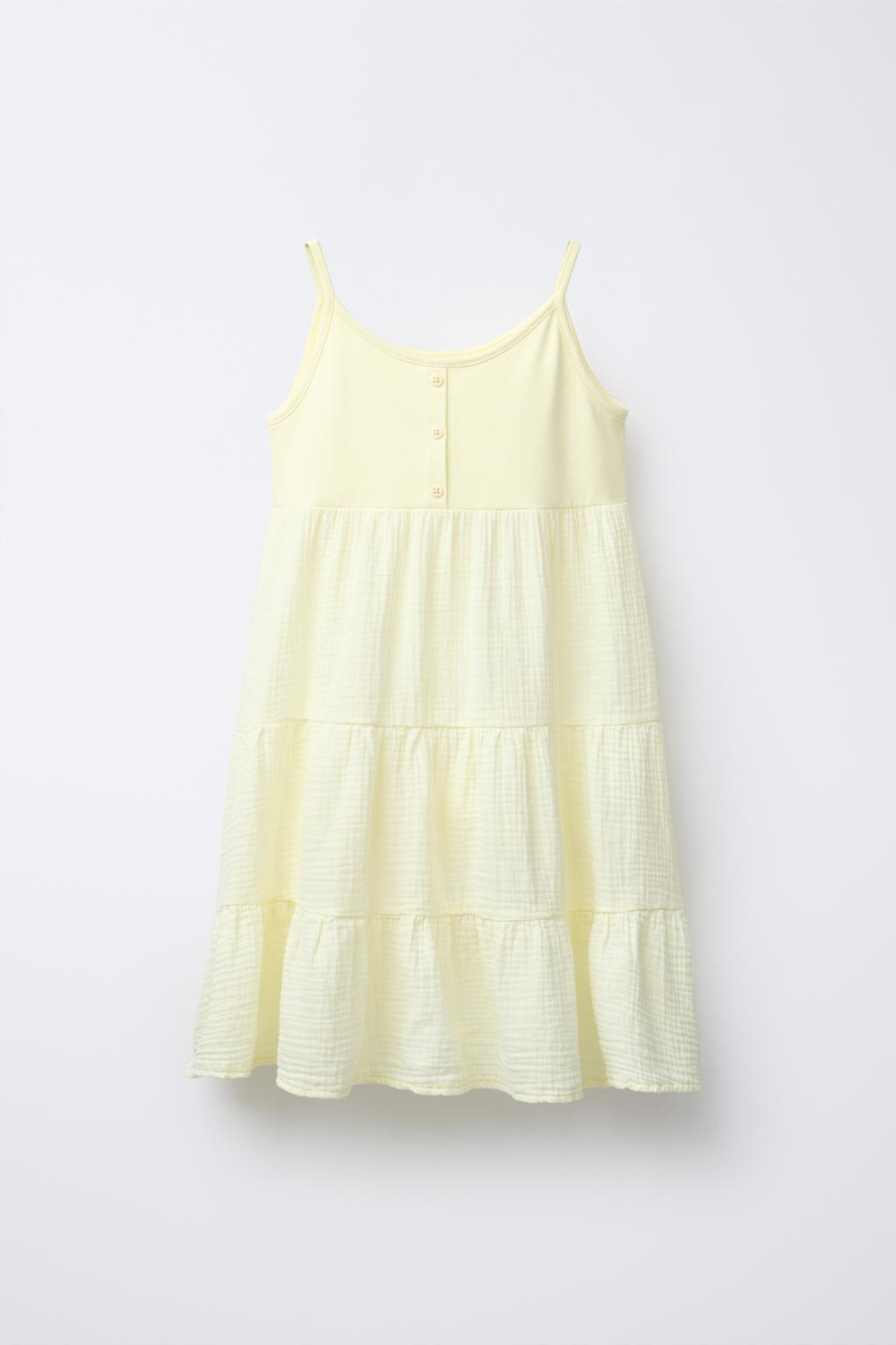 ZARA КОМБИНИРОВАННОЕ ПЛАТЬЕ , ЖЕЛТЫЙ