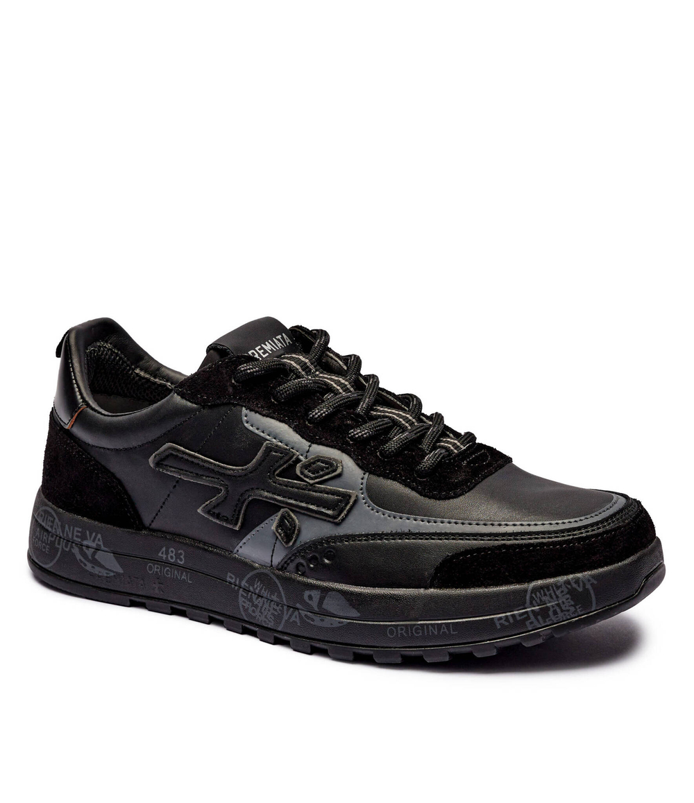 Кожаные кроссовки nous 6765 Premiata - черный(NOUS)