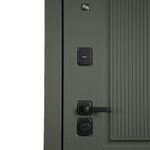 Стальная дверь "Scandi" с зеркалом