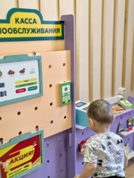 Сюжетно-ролевая ширма комплект Магазин