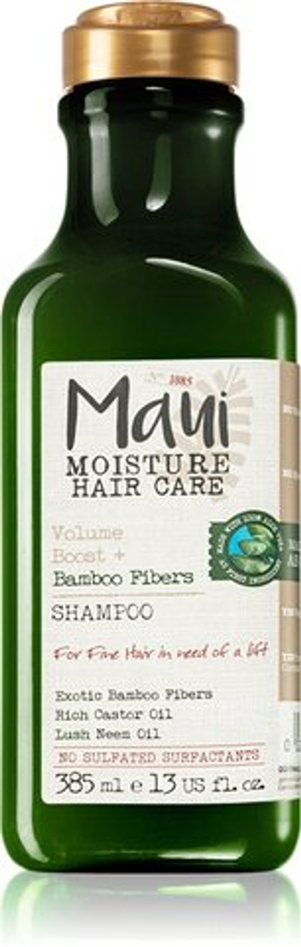Maui Moisture Volume Boost + Bamboo Fibers - укрепляющий шампунь для тонких и нежных волос /   385  ml  / GTIN 022796170613