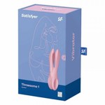 Клиторальный вибростимулятор Satisfyer Threesome 1 розовый