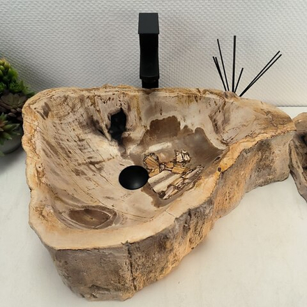 Раковина из окаменелого дерева OD-62516 59*43*15