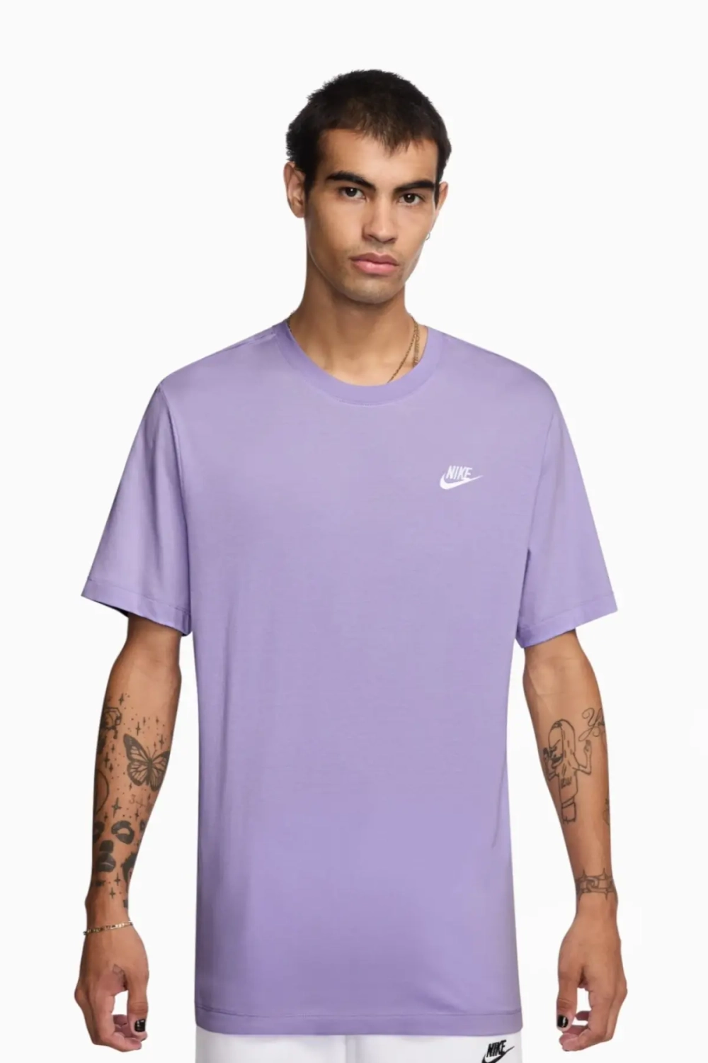 Футболка Nike Sportswear Club - фиолетовый