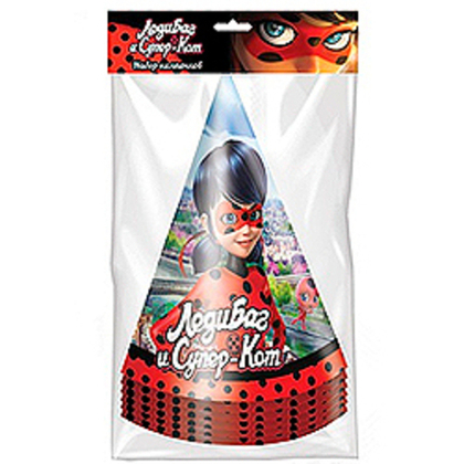 Набор-колпачков-Леди-Баг-6шт