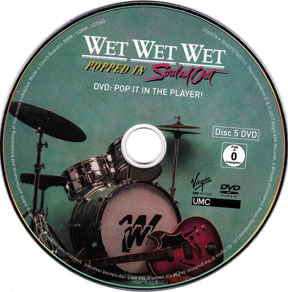 Wet Wet Wet / Popped In Souled Out (Deluxe Edition)(30th Anniversary Edition)(4CD+DVD)