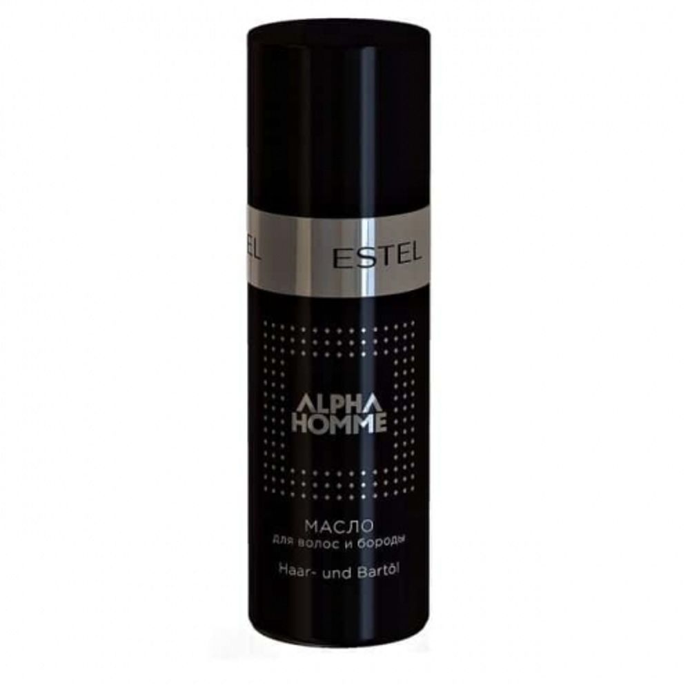 Масло для волос и бороды «Beard and Hair Care Oil», Alpha Homme Pro, Estel, 50 мл.