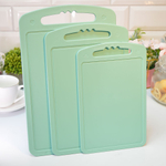 Набор разделочных досок 3шт, цвет мятный