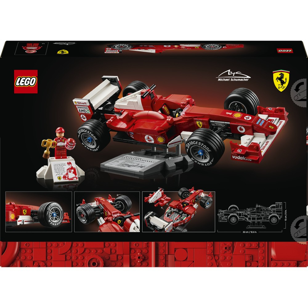 LEGO Icons - Ferrari F2004 и Michael Schumacher 11375